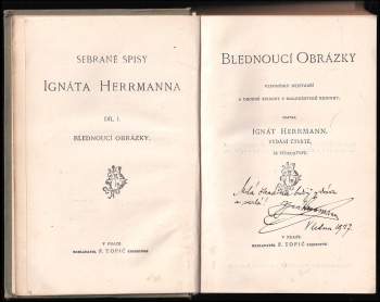 Ignát Herrmann: Blednoucí obrázky