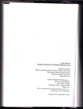 C. D. B Bryan: Blízká setkání čtvrtého druhu (UFO)