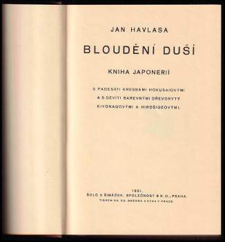 Jan Havlasa: Bloudění duší