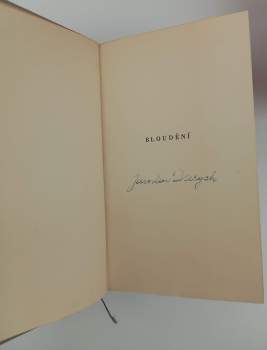 Jaroslav Durych: Bloudění