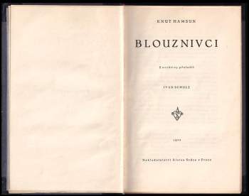Knut Hamsun: Blouznivci