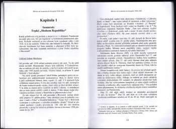 Patrik Keller: Blovice od soumraku do kuropění 1938-1945