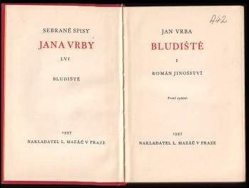 Jan Vrba: Bludiště