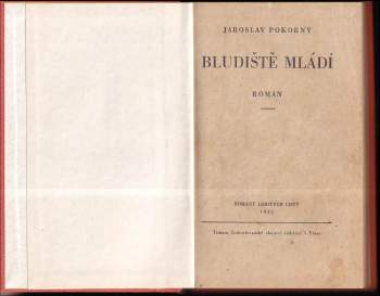 Jaroslav Pokorný: Bludiště mládí