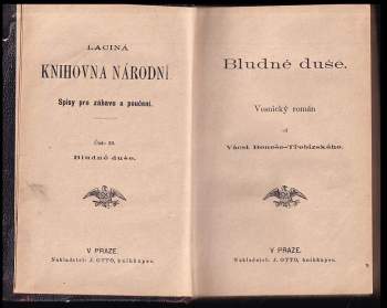 Václav Beneš-Třebízský: Bludné duše