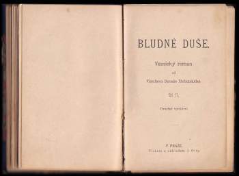Václav Beneš-Třebízský: Bludné duše