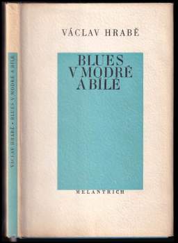 Blues v modré a bílé