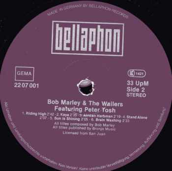 Bob Marley & The Wailers: Bob Marley & The Wailers Featuring Peter Tosh