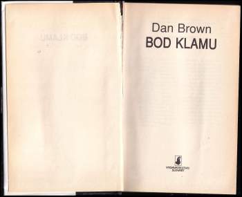 Dan Brown: Bod klamu