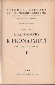 John Galsworthy: Bílá opice