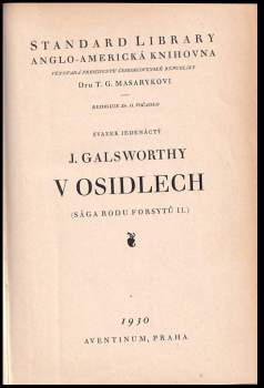 John Galsworthy: Bílá opice