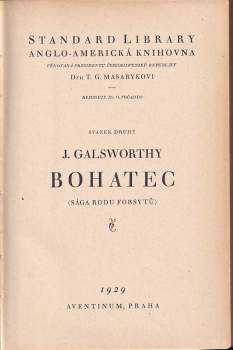 John Galsworthy: Bílá opice