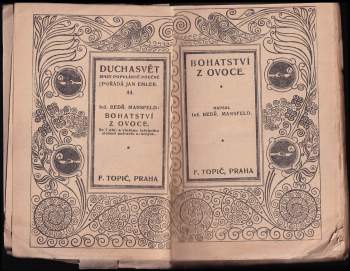 Bedřich Mansfeld: Bohatství z ovoce