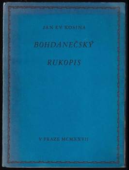 Bohdanečský rukopis