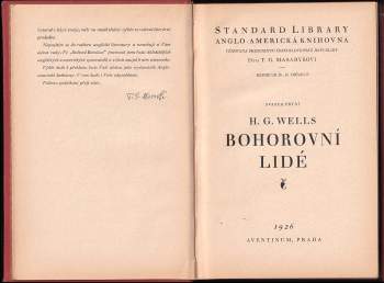 H. G Wells: Bohorovní lidé