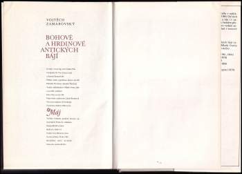 Vojtěch Zamarovský: Bohové a hrdinové antických bájí