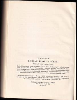 C. W Ceram: Bohové, hroby a učenci
