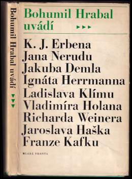 Bohumil Hrabal uvádí