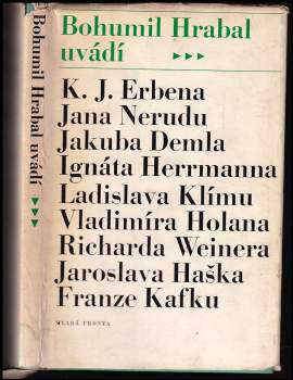 Bohumil Hrabal uvádí