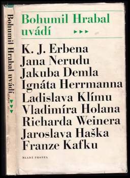 Bohumil Hrabal uvádí