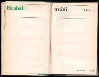 Karel Jaromír Erben: Bohumil Hrabal uvádí