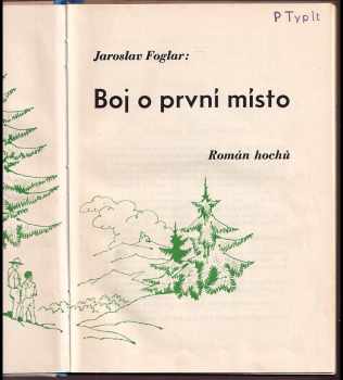 Boj o první místo : román hochů