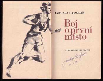 Jaroslav Foglar: Boj o první místo