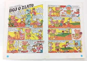 Ljuba Štíplová: Boj o zlato a čtyři další obrázkové příběhy - Čtyřlístek 28