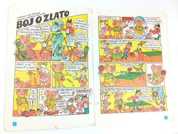 Ljuba Štíplová: Boj o zlato a čtyři další obrázkové příběhy - Čtyřlístek 28