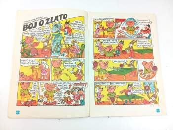 Ljuba Štíplová: Boj o zlato a čtyři další obrázkové příběhy - Čtyřlístek 28