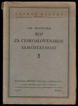 Boj za československou samostatnost