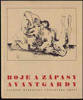 Čestmír Berka: Boje a zápasy avantgardy českého moderního umění : Katalog výstavy, Praha, 8 května - 7. června 1966.