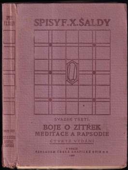 Boje o zítřek : meditace a rapsodie
