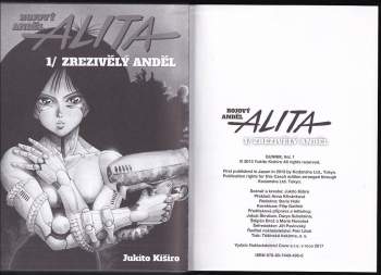 Jukito Kiširo: Bojový anděl Alita