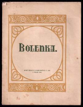 Václav Tille: Bolenka
