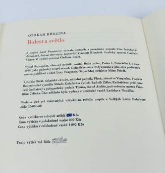 Otokar Březina: Bolest a světlo
