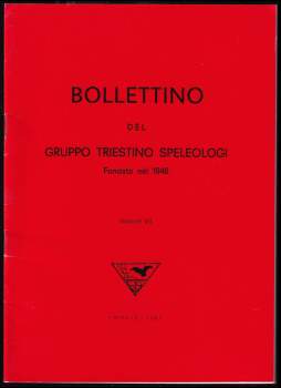 Bollettino del Gruppo Triestino Speleologi: Díl 7-8