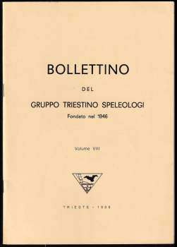 Bollettino del Gruppo Triestino Speleologi: Díl 7-8