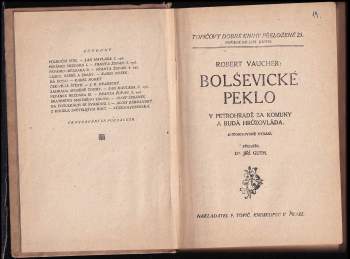Robert Vaucher: Bolševické peklo