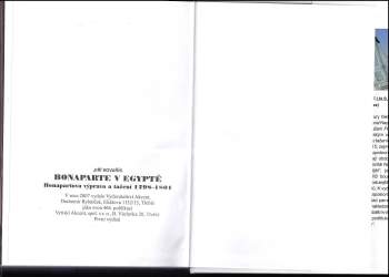 Jiří Kovařík: Bonaparte v Egyptě