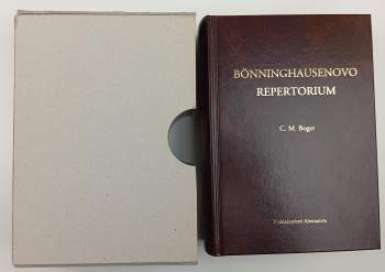 C. M Boger: Bönninghausenovo repertorium