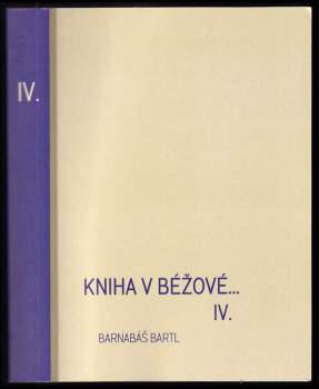 Kniha v béžové