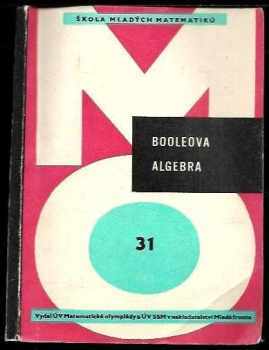 Oldřich Odvárko: Booleova algebra