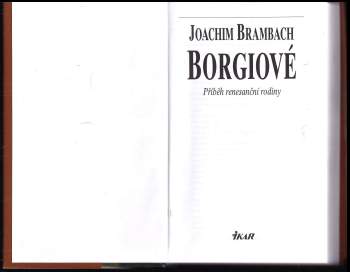 Joachim Brambach: Borgiové