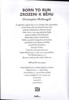 Christopher McDougall: Born to run
