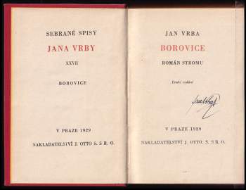 Jan Vrba: Borovice
