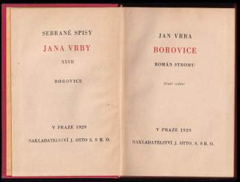 Jan Vrba: Borovice