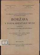 Boržava v Podkarpatské Rusi