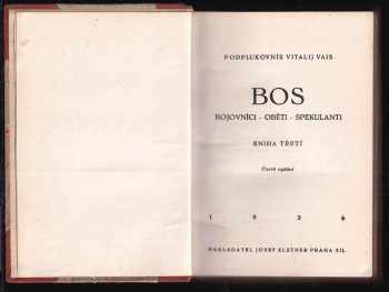 Vitalij Vais: Bos