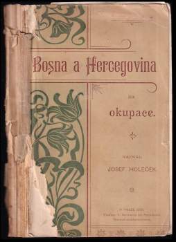 Josef Holeček: Bosna a Hercegovina za okupace